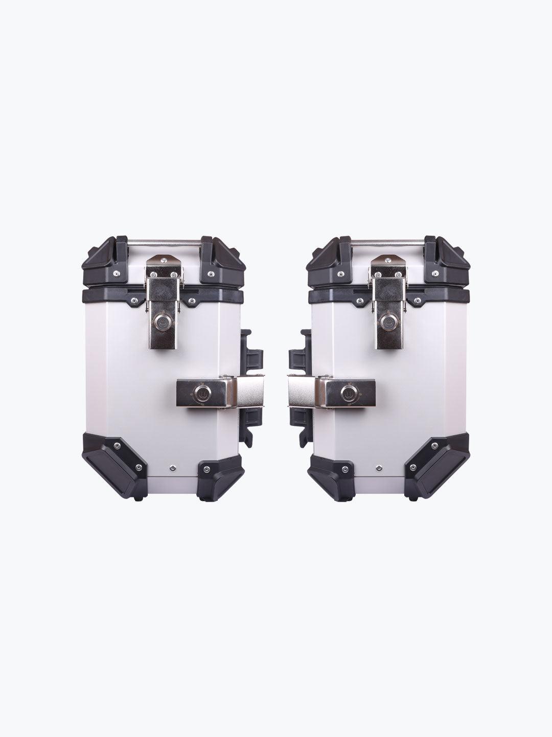 JB 36L Side Box-Silver - Moto Modz