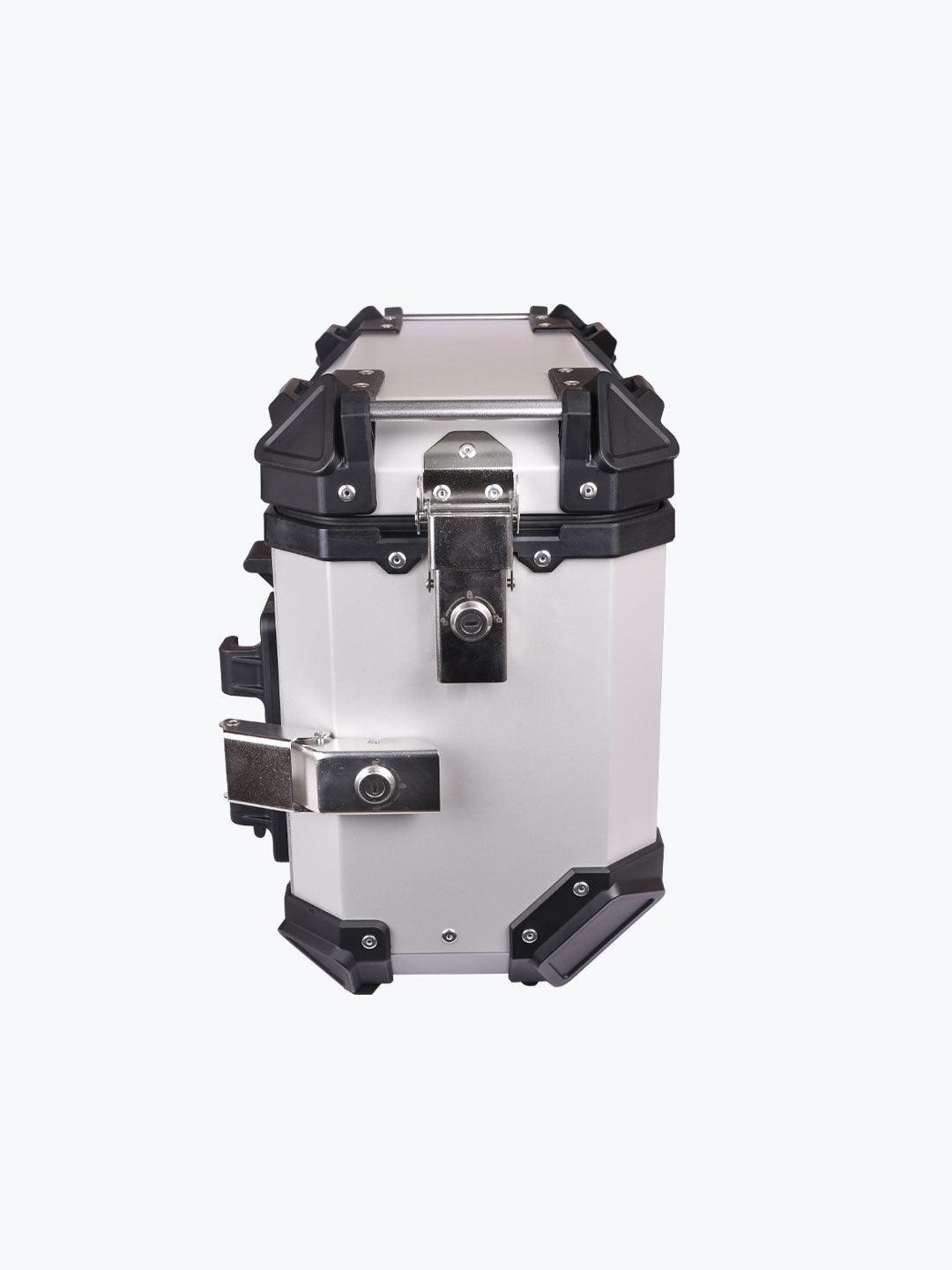 JB 36L Side Box-Silver - Moto Modz