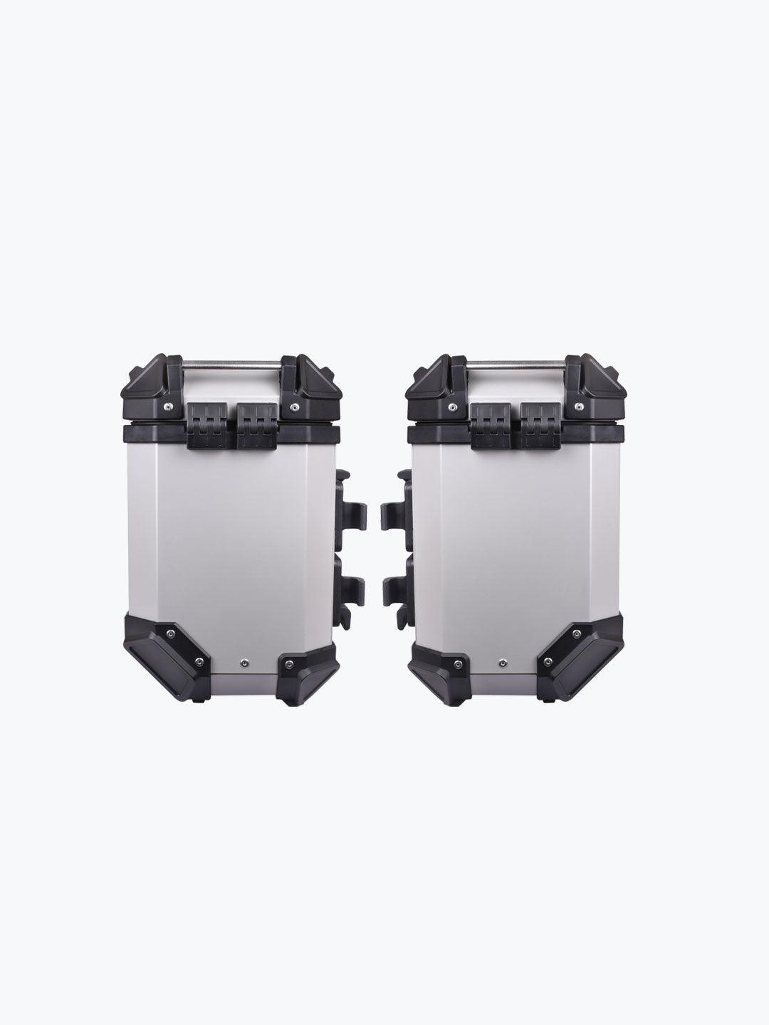 JB 36L Side Box-Silver - Moto Modz