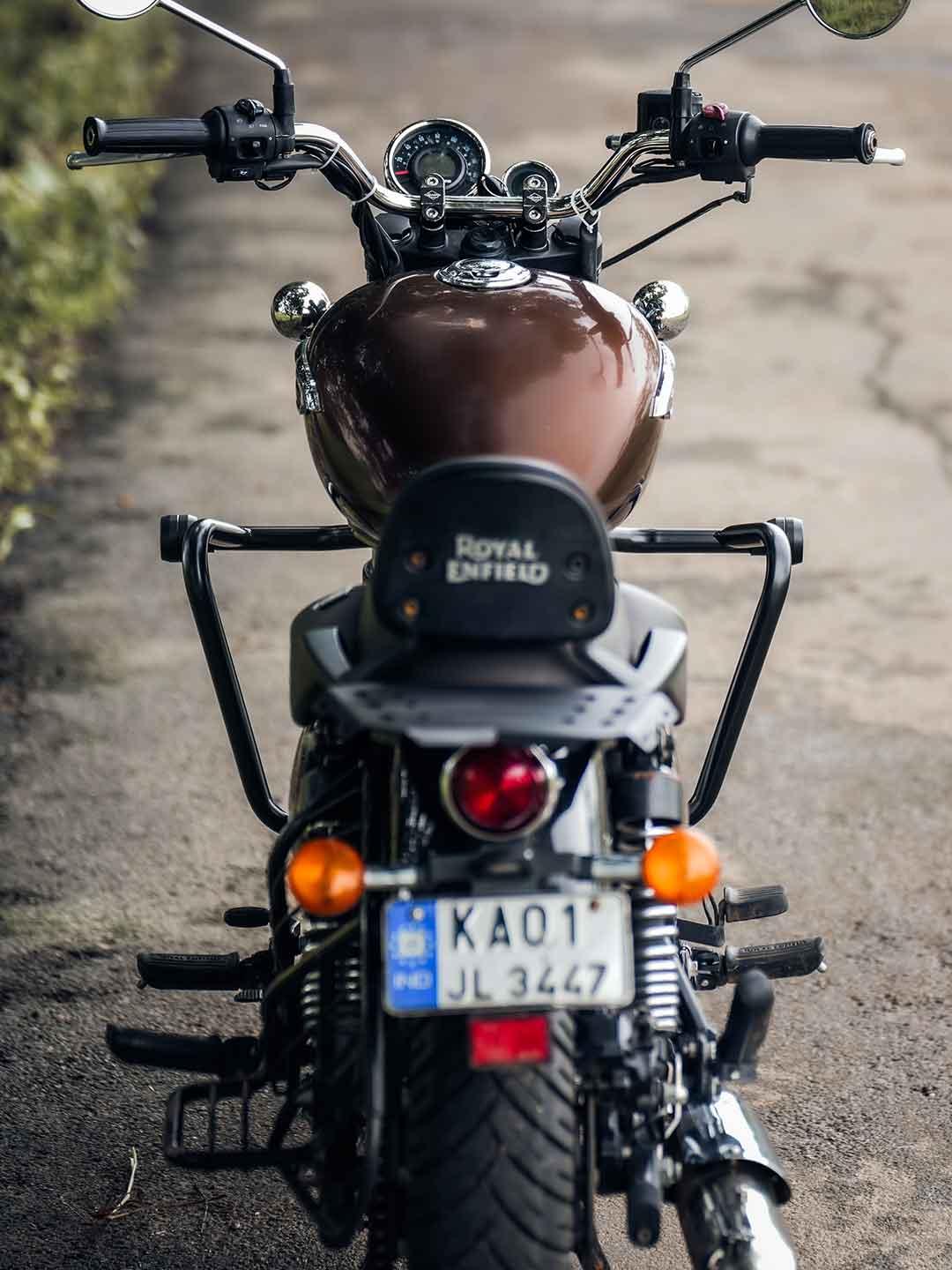 JB Crashguard With Mat Slider For Meteor - Moto Modz