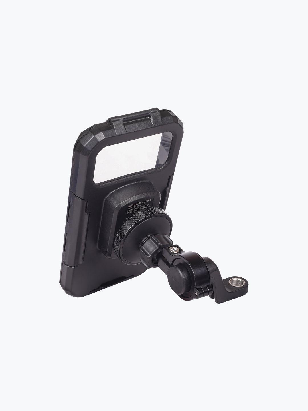 JB M18L-A1-MO With Vibration Damper Wireless Charger Mirror Mount - Moto Modz