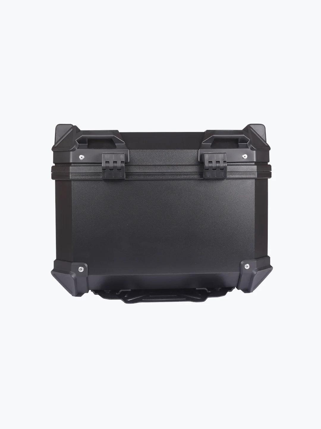 Jb Racing Top Case 45L Economy Black With Backrest Pad - Moto Modz