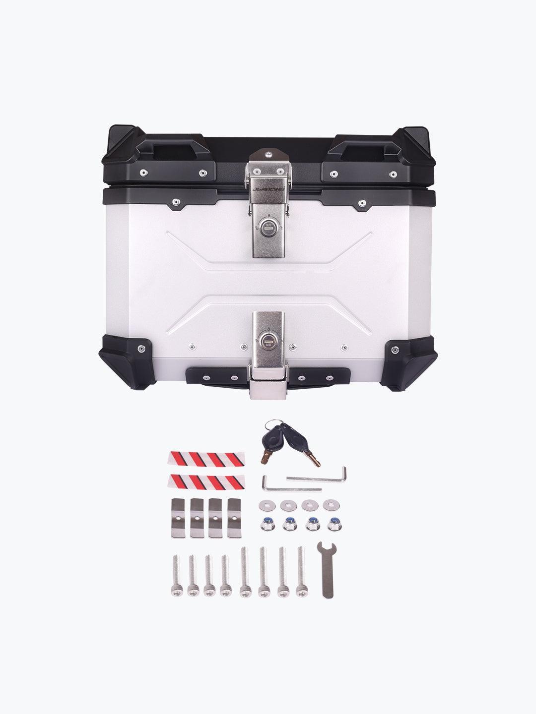 Jb Racing Top Case Space X 45L Premium With Back Rest Pad - Moto Modz