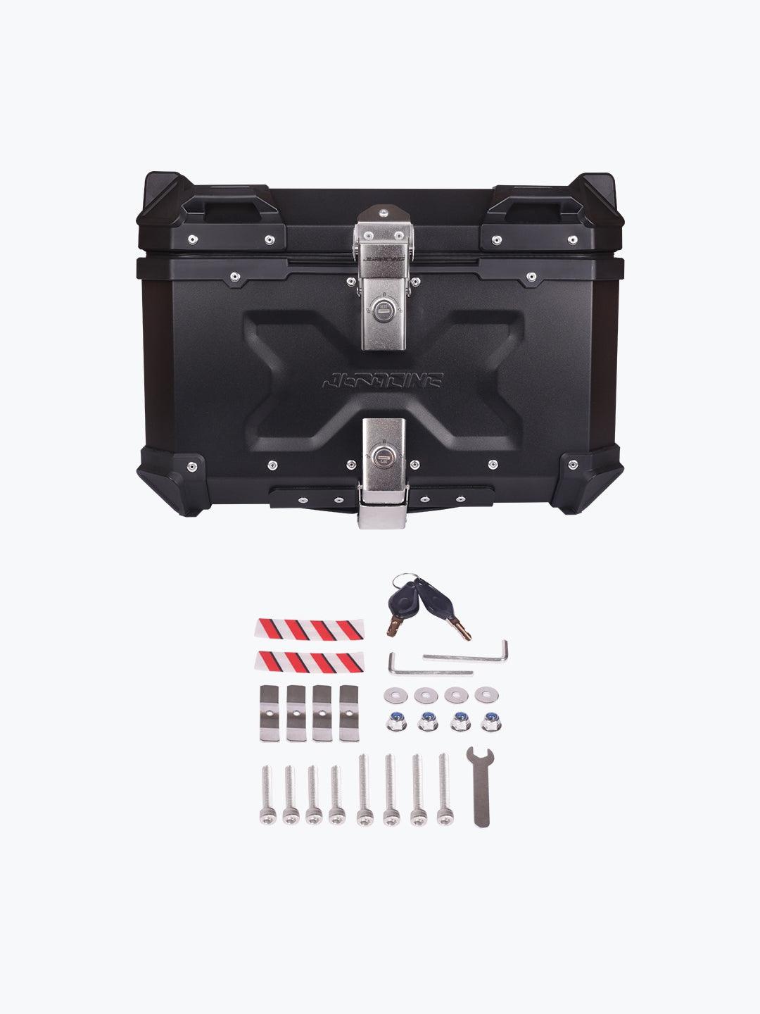 Jb Racing Top Case X 55L Premium With Back Rest Pad - Moto Modz