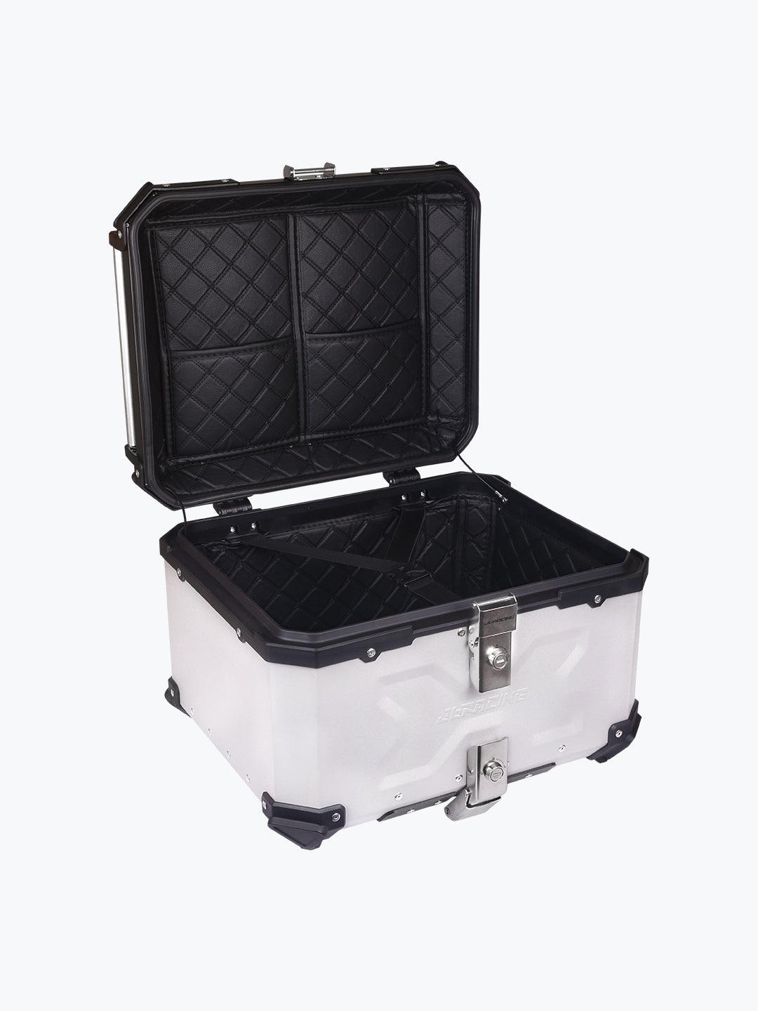 Jb Racing Top Case X 55L Premium With Back Rest Pad - Moto Modz