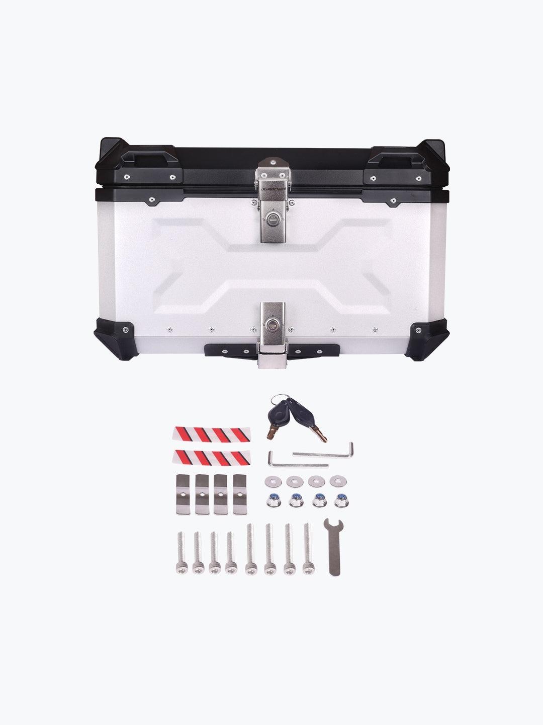 Jb Racing Top Case X 65L Premium With Back Rest Pad - Moto Modz