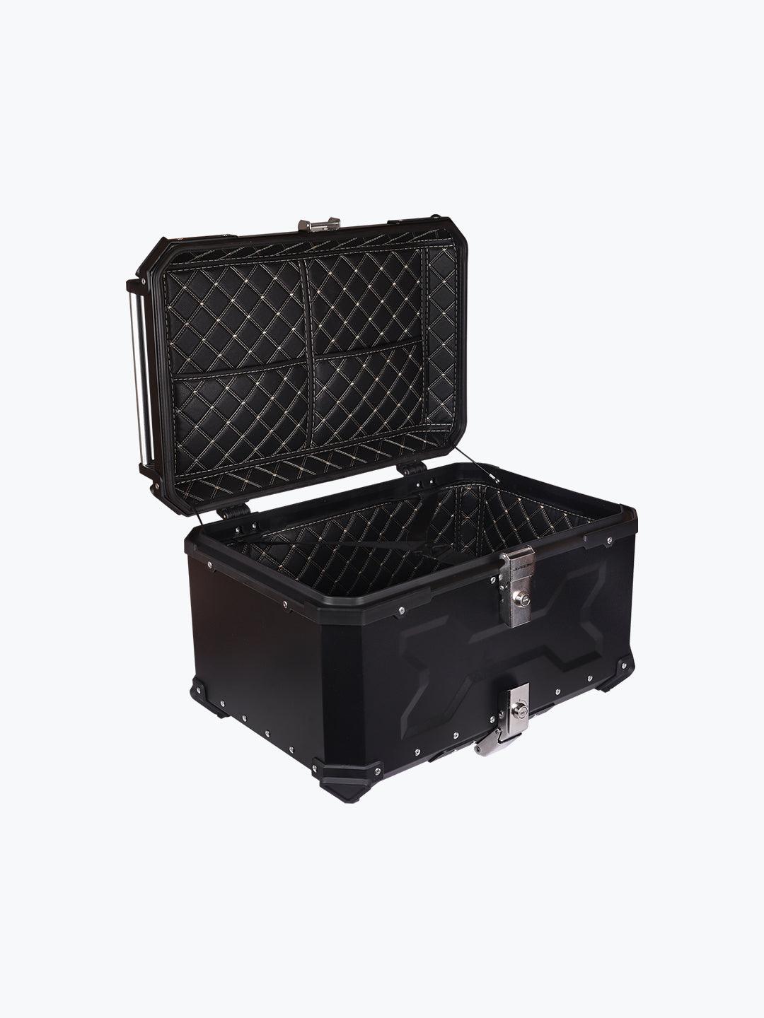 Jb Racing Top Case X 65L Premium With Back Rest Pad - Moto Modz