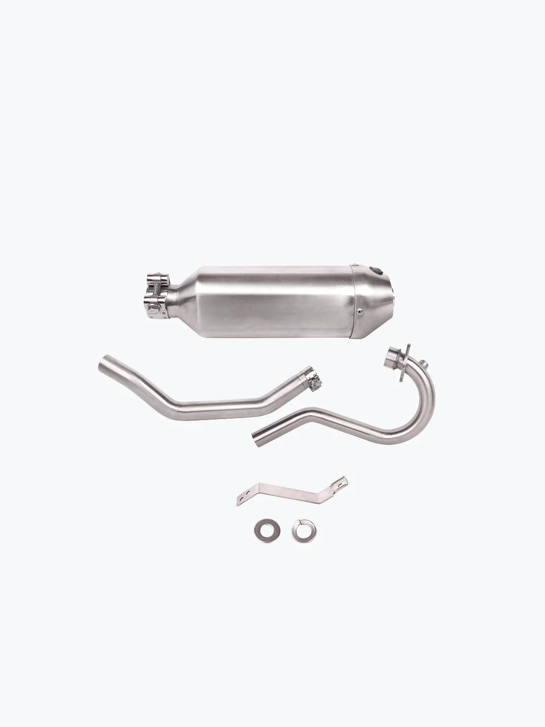 Jb X Pulse Full System Exhaust With DB Killer Chrome - Moto Modz