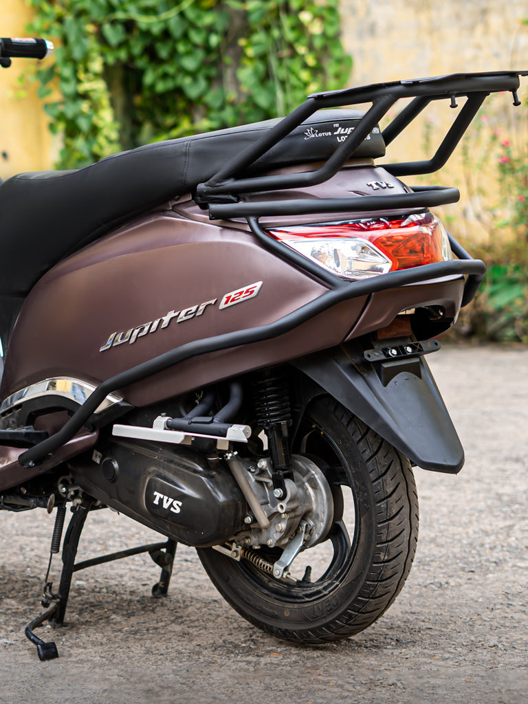 JUPITER 125 BS6 CRASH GUARD 3 IN 1 WITH FOOTPEG / SB 1076