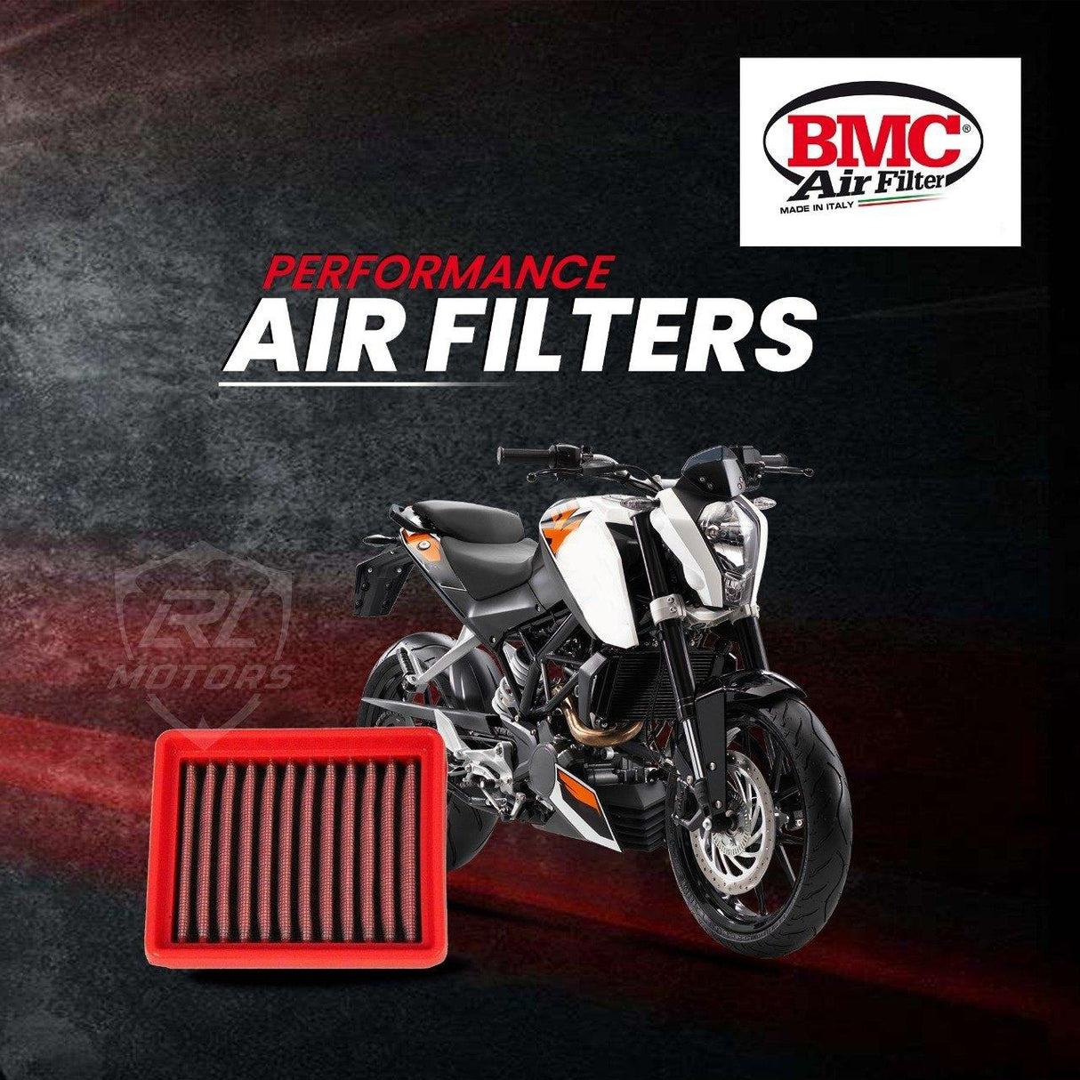 KTM Duke 200/390 BMC Air Filter 2012 > 2019 - Moto Modz