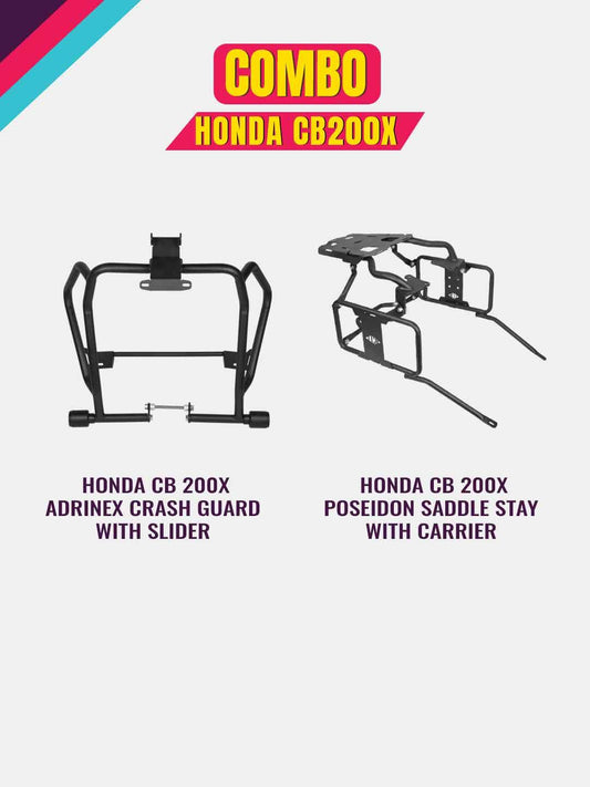 LCB combo for Honda CB 200X - Moto Modz