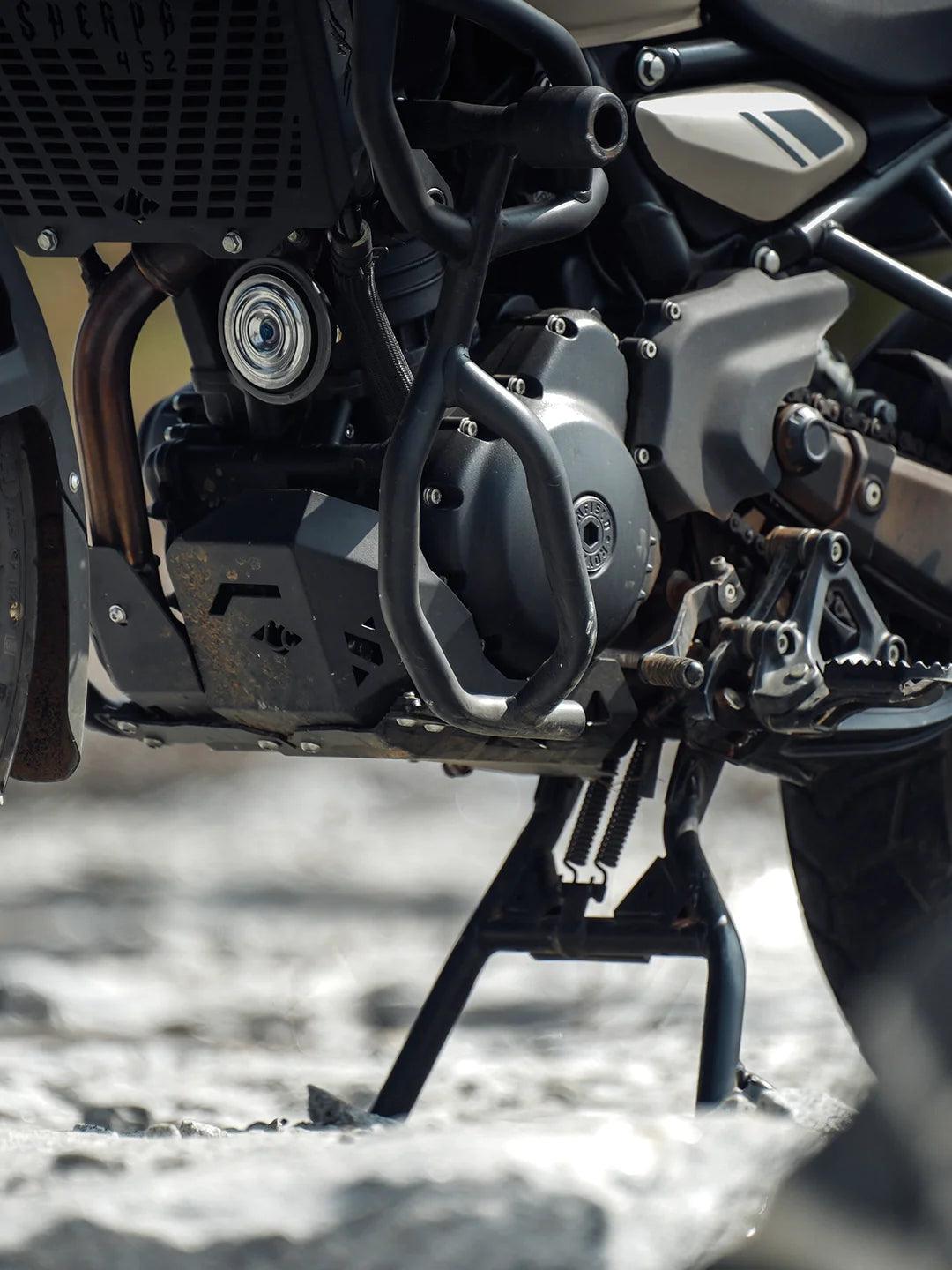 LCB Himalayan 450 Vambrace Bash plate Mild Steel - Moto Modz