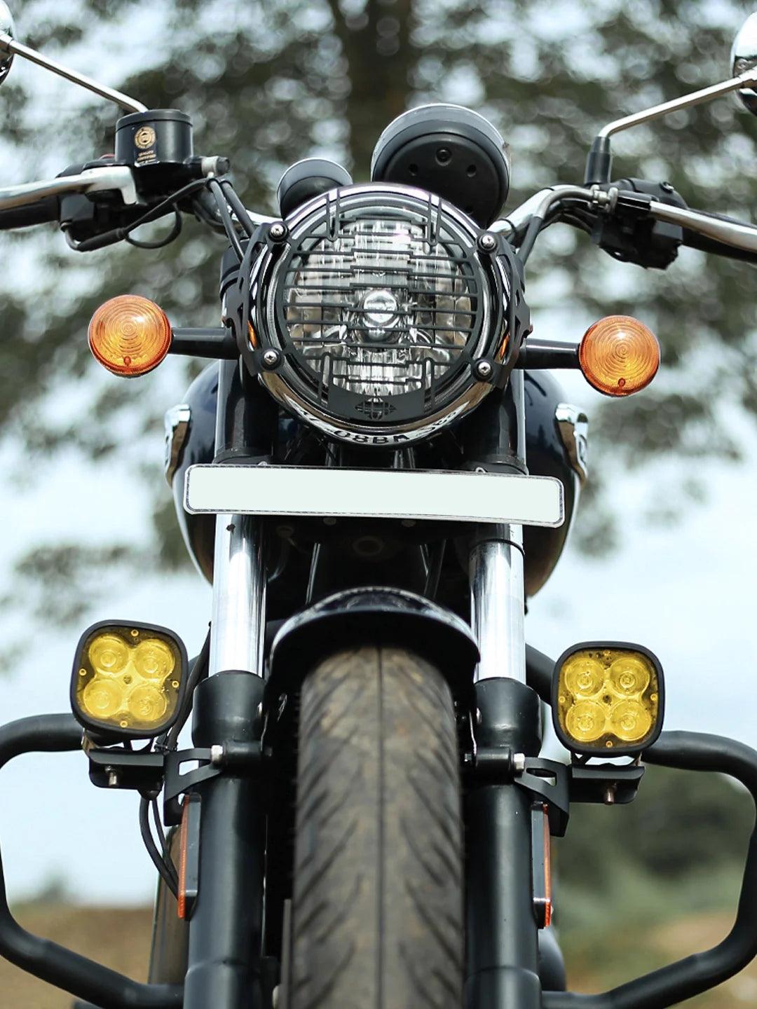 LCB Meteor MIG Headlight Grill - Moto Modz