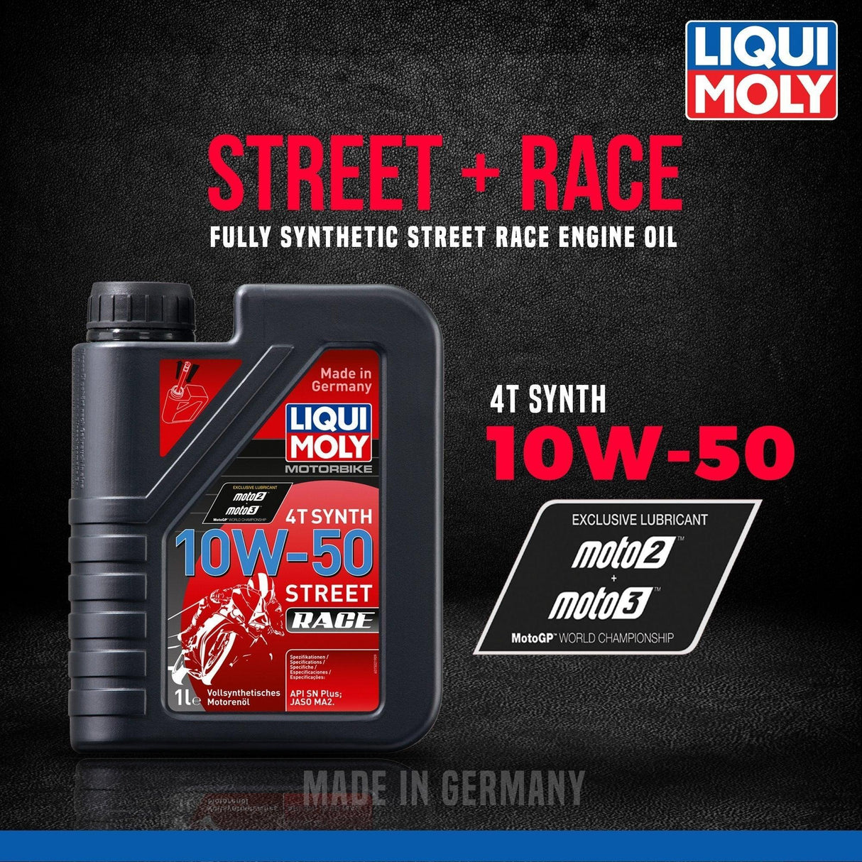 Liqui Moly 10W50 Street Race ( 4L) - Moto Modz