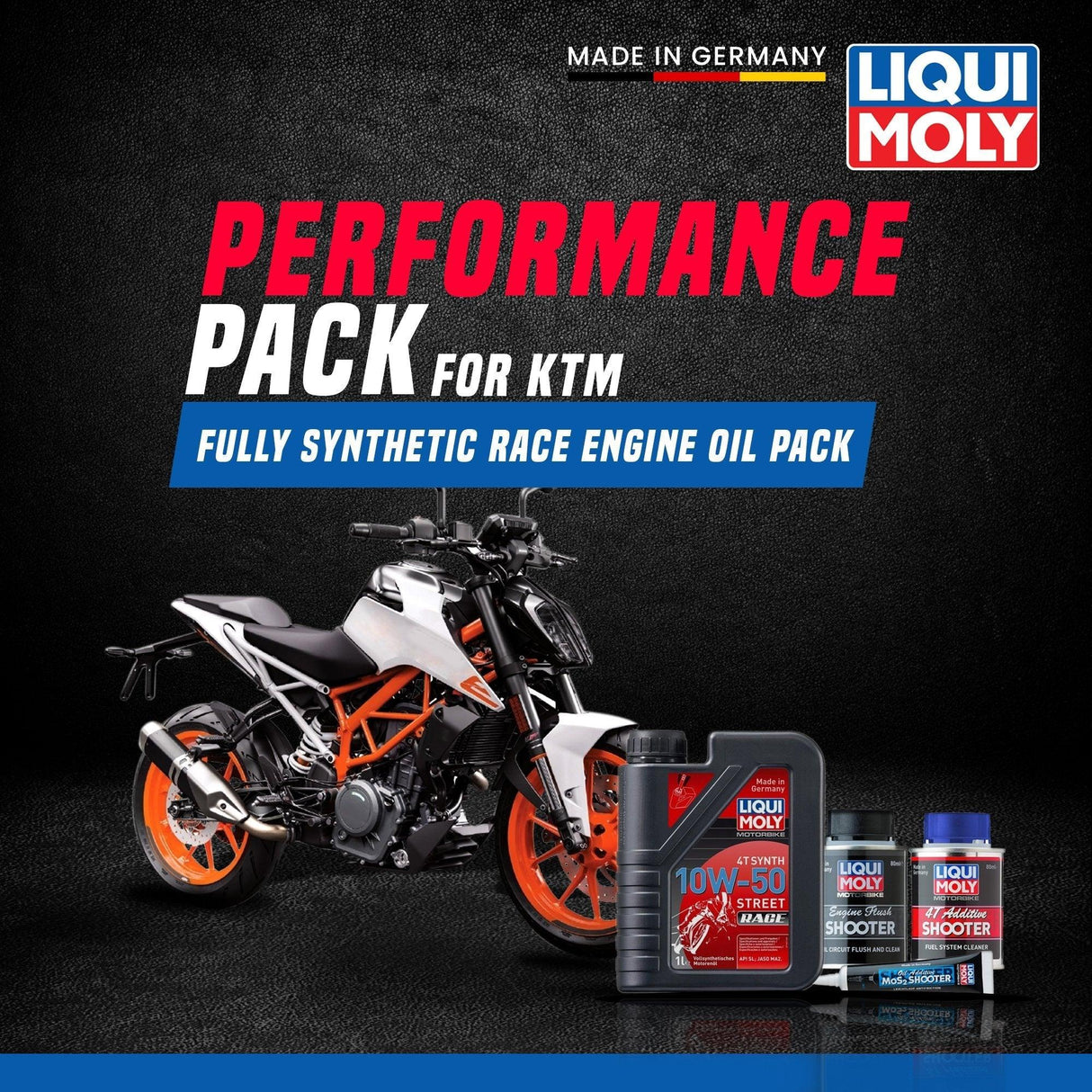 Liqui Moly KTM 250 engine oil Performance pack - Moto Modz