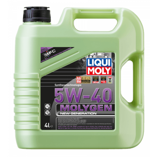 Liqui Moly Molygen New Generation 5W-40 - Moto Modz