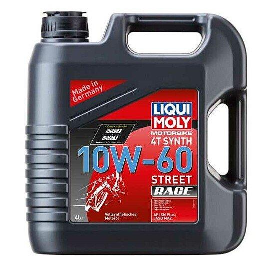 Liqui Moly Motorbike 4T Synth 10W-60 Street Race 4L - Moto Modz