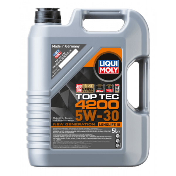 Liqui Moly Top Tec 4200 5W-30 ( 5L) - Moto Modz