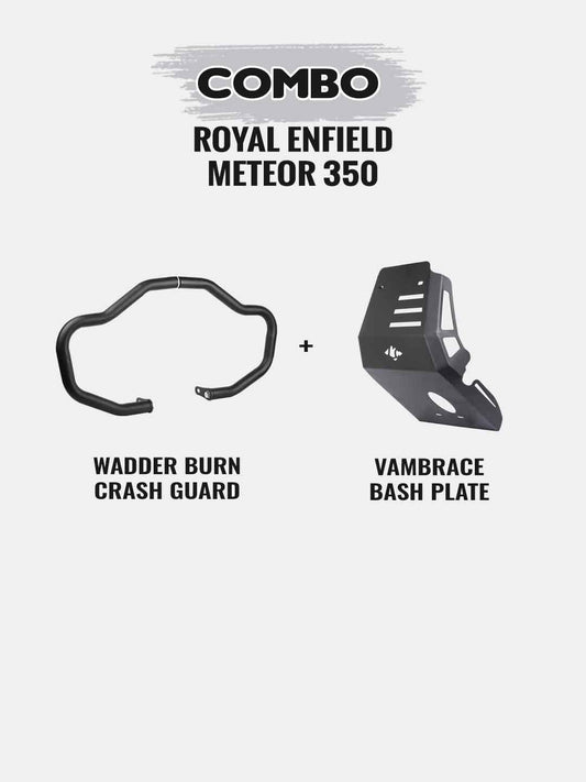 METEOR - Wadder Burn Crash Guard+Vambrace Bash Plate - Moto Modz