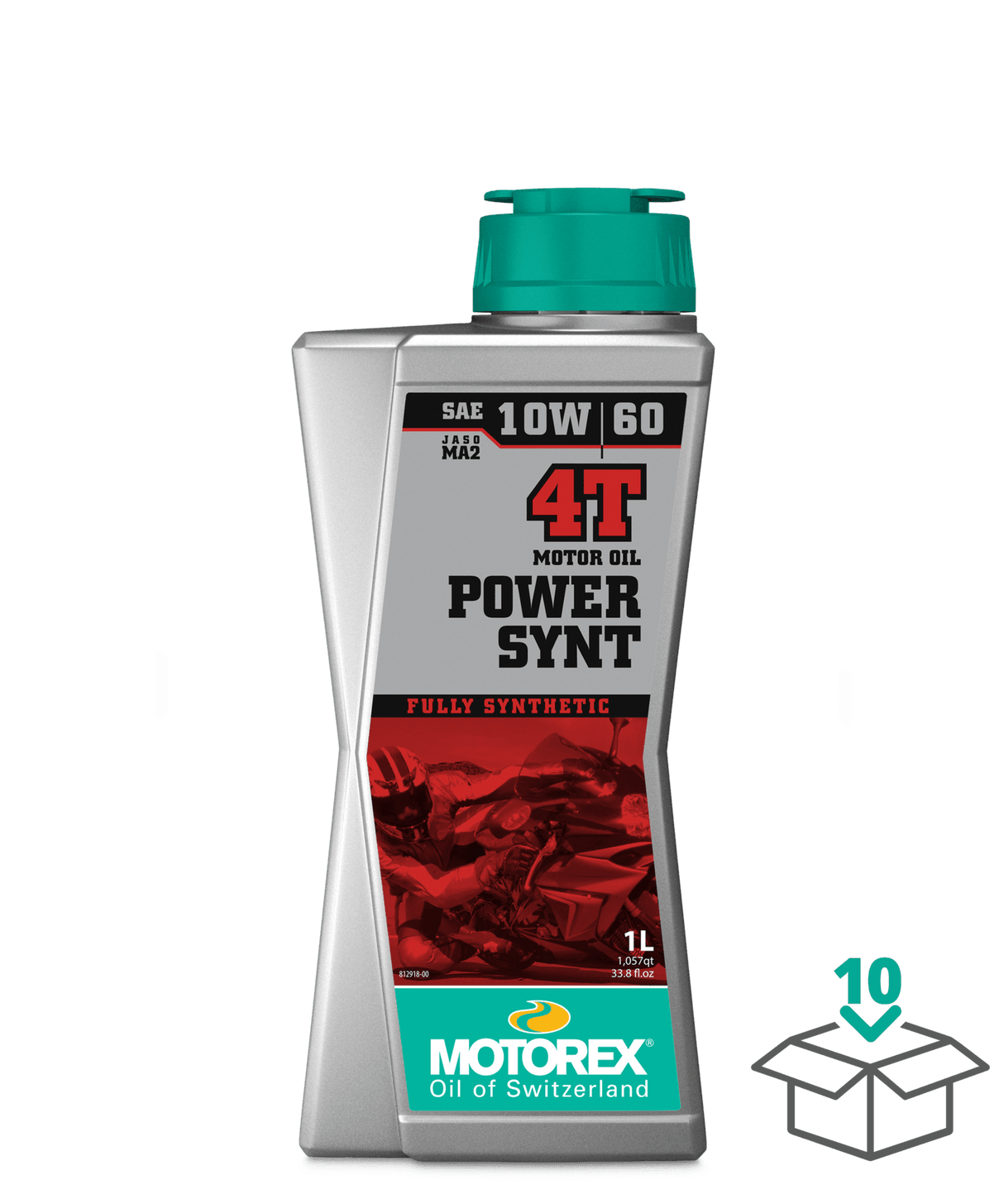 Motorex 10W60 Power Synth ( JASO MA2 ) 1L - Moto Modz