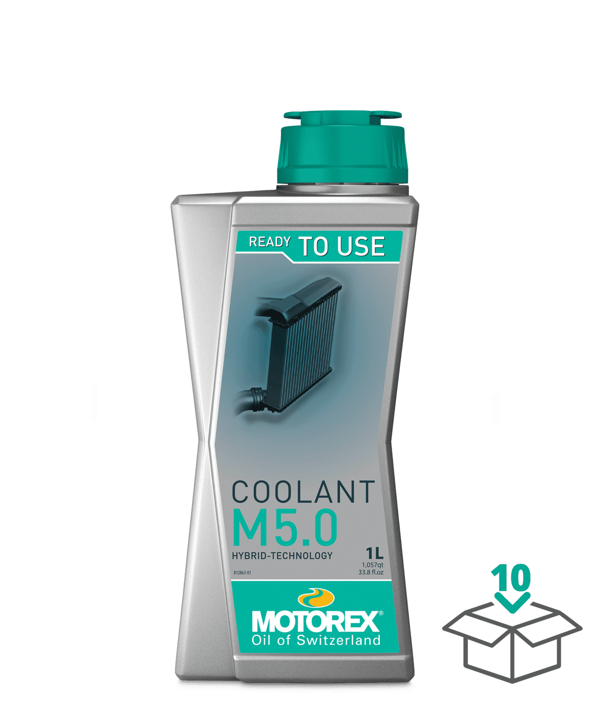 Motorex Coolant M5 Ready To Use ( 1 L ) - Moto Modz