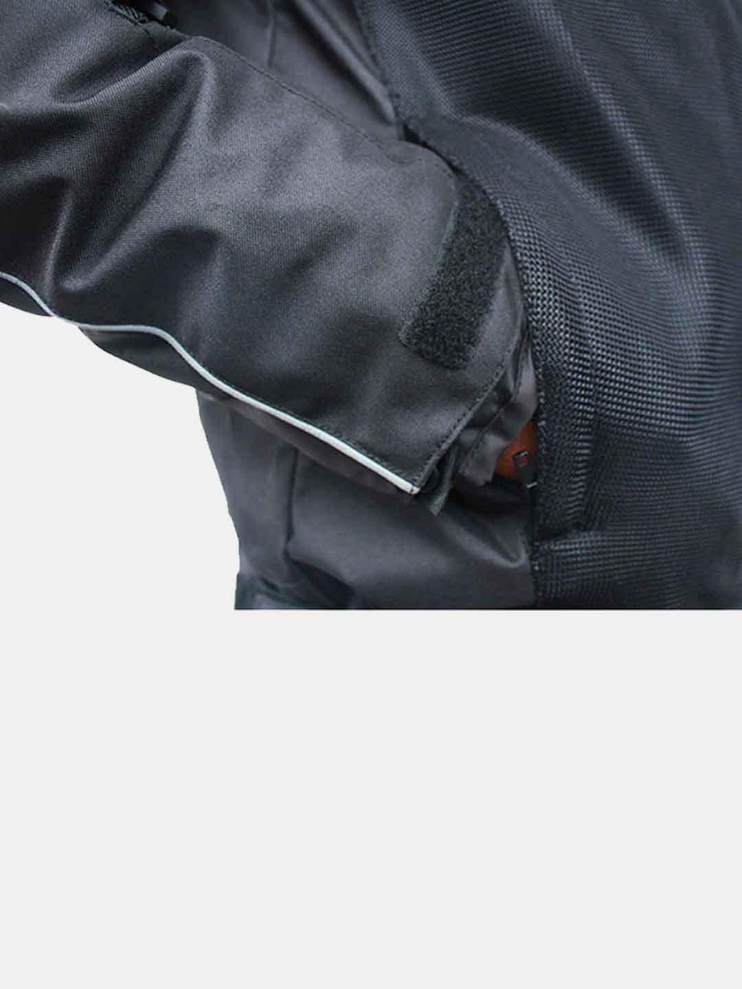 Mototech Scrambler Air Motorcycle Riding Jacket v2-Level 2-Black - Moto Modz