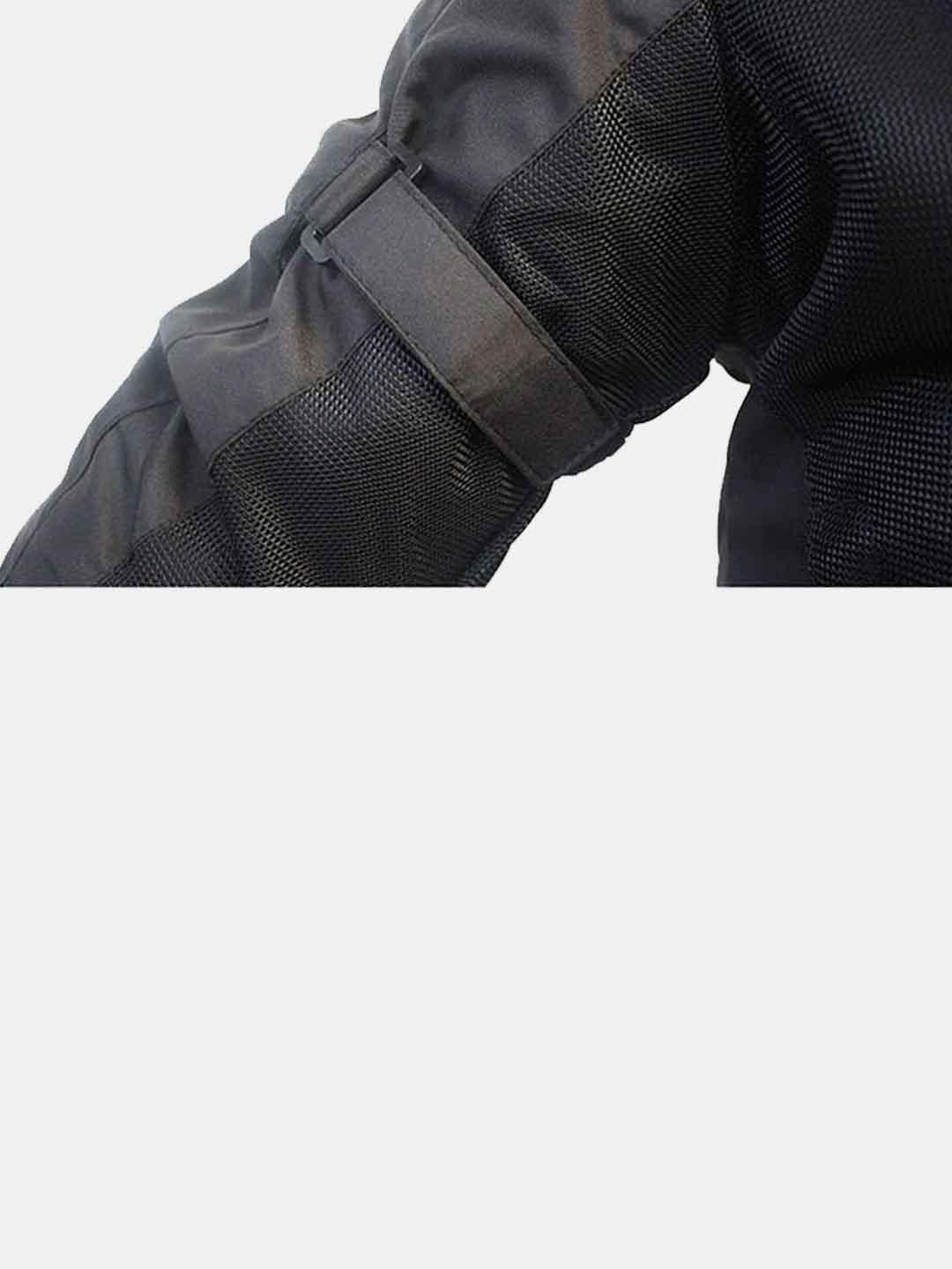 Mototech Scrambler Air Motorcycle Riding Jacket v2-Level 2-Black - Moto Modz