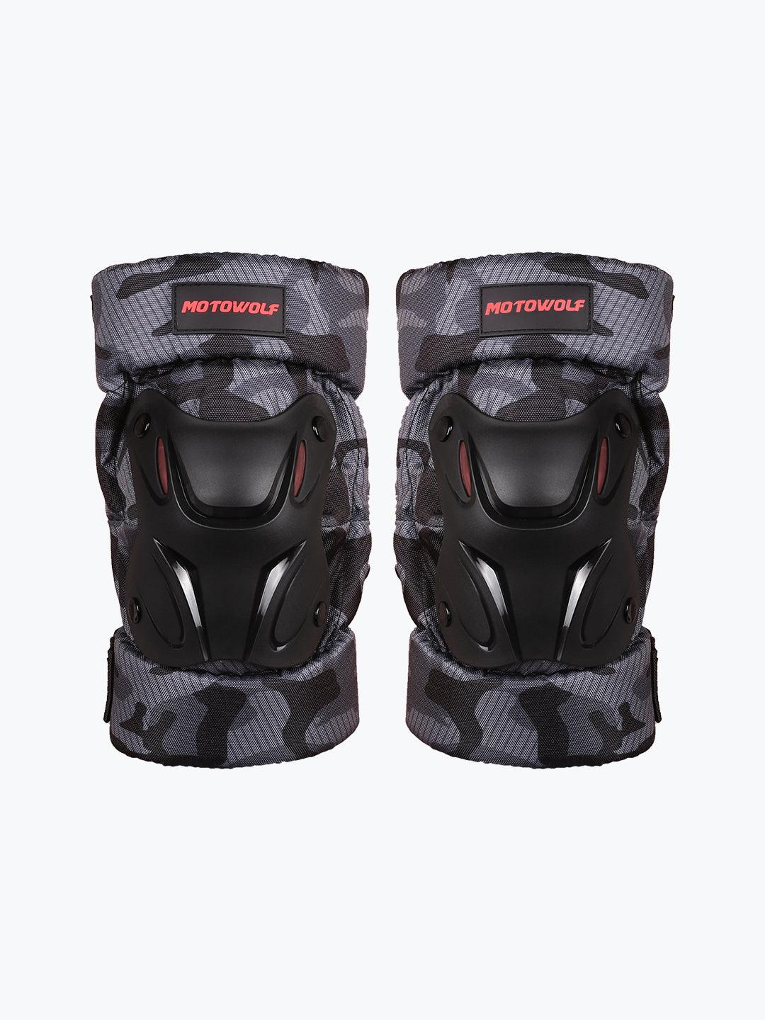 Motowolf Knee & Elbow Pad Short Camo 1010 - Moto Modz