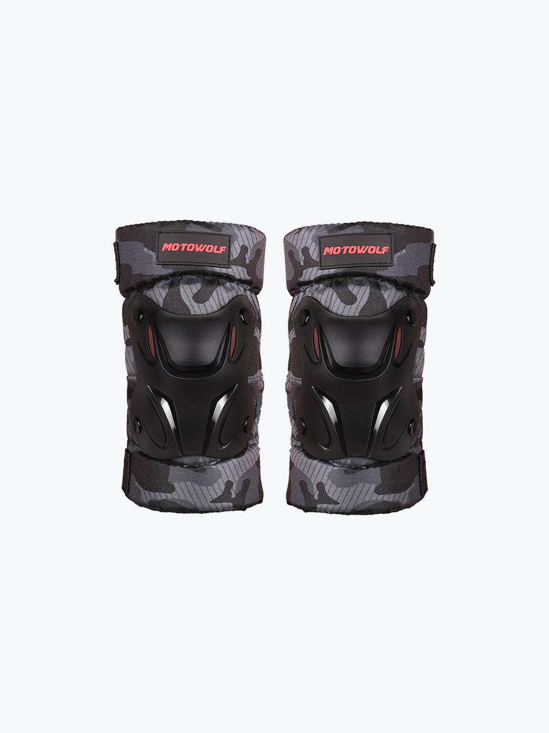 Motowolf Knee & Elbow Pad Short Camo 1010 - Moto Modz