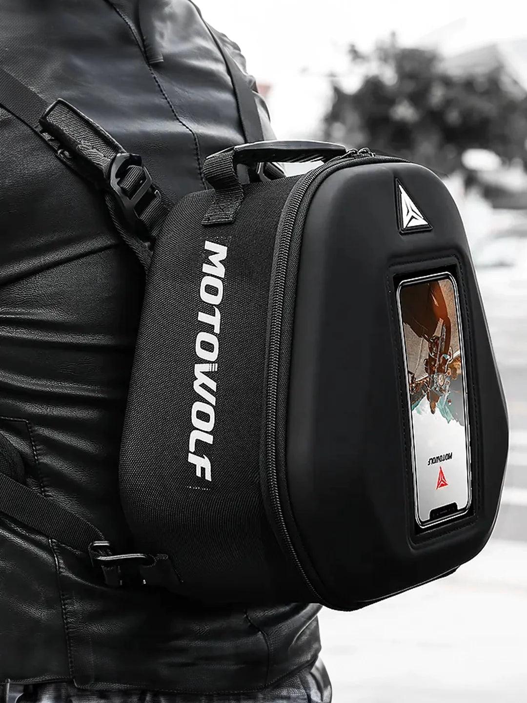 Motowolf Tank Bag Black 0702 - Moto Modz