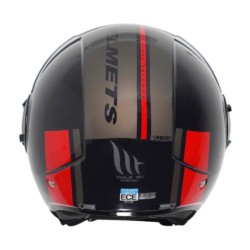 MT Helmets- Viale phantom half face - Moto Modz