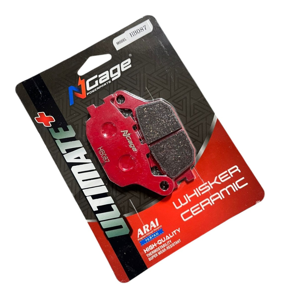 HERO XPULSE 200 - 210 | rear whisker ceramic Ultimate + brake pads | NGAGE POWERPARTS