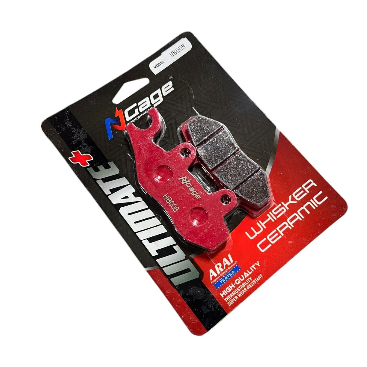 HERO XPULSE 200 - 210 | front whisker ceramic Ultimate + brake pads | NGAGE POWERPARTS