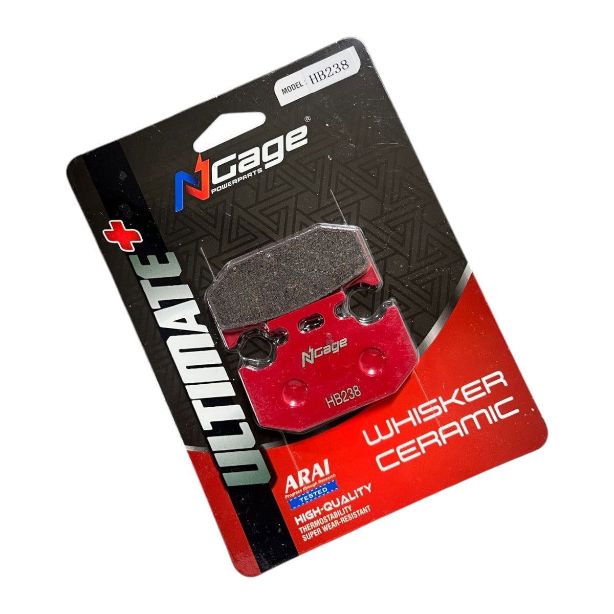 YAMAHA R15 V3 - V4 - MT15 | rear whisker ceramic Ultimate + brake pads | NGAGE POWERPARTS