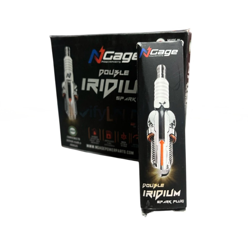 KTM DUKE / RC 125-200-250-390 ( BS4 & BS6 models ) | NGAGE double iridium spark plug | MADE IN JAPAN