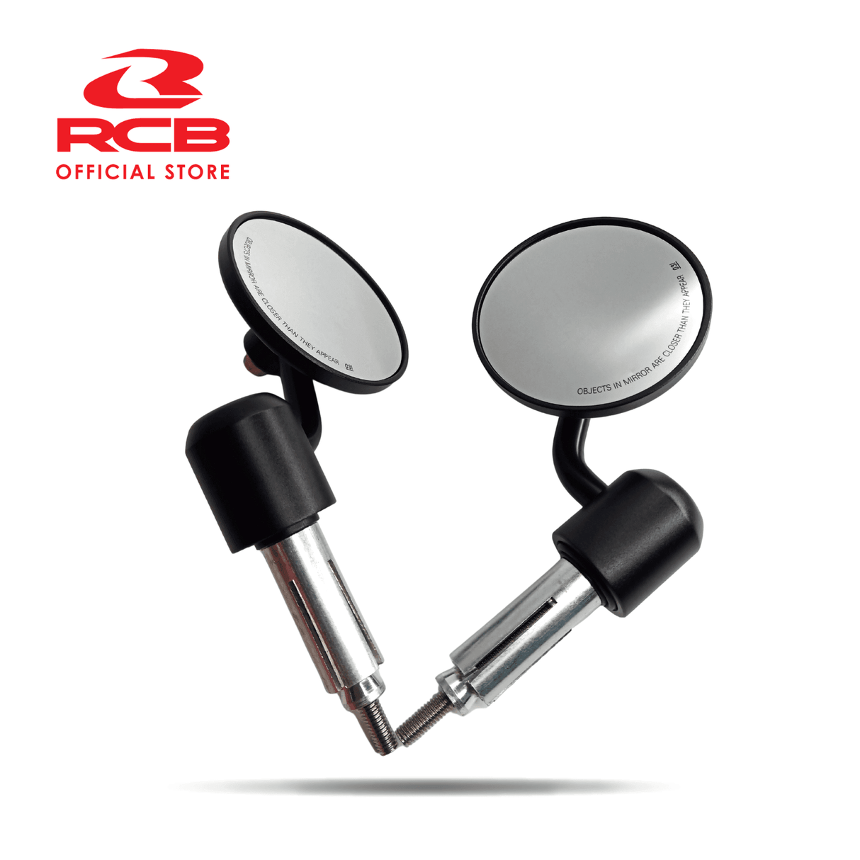 RCB Alloy Side Mirror S7 Series Bar End Type - Universal - Moto Modz