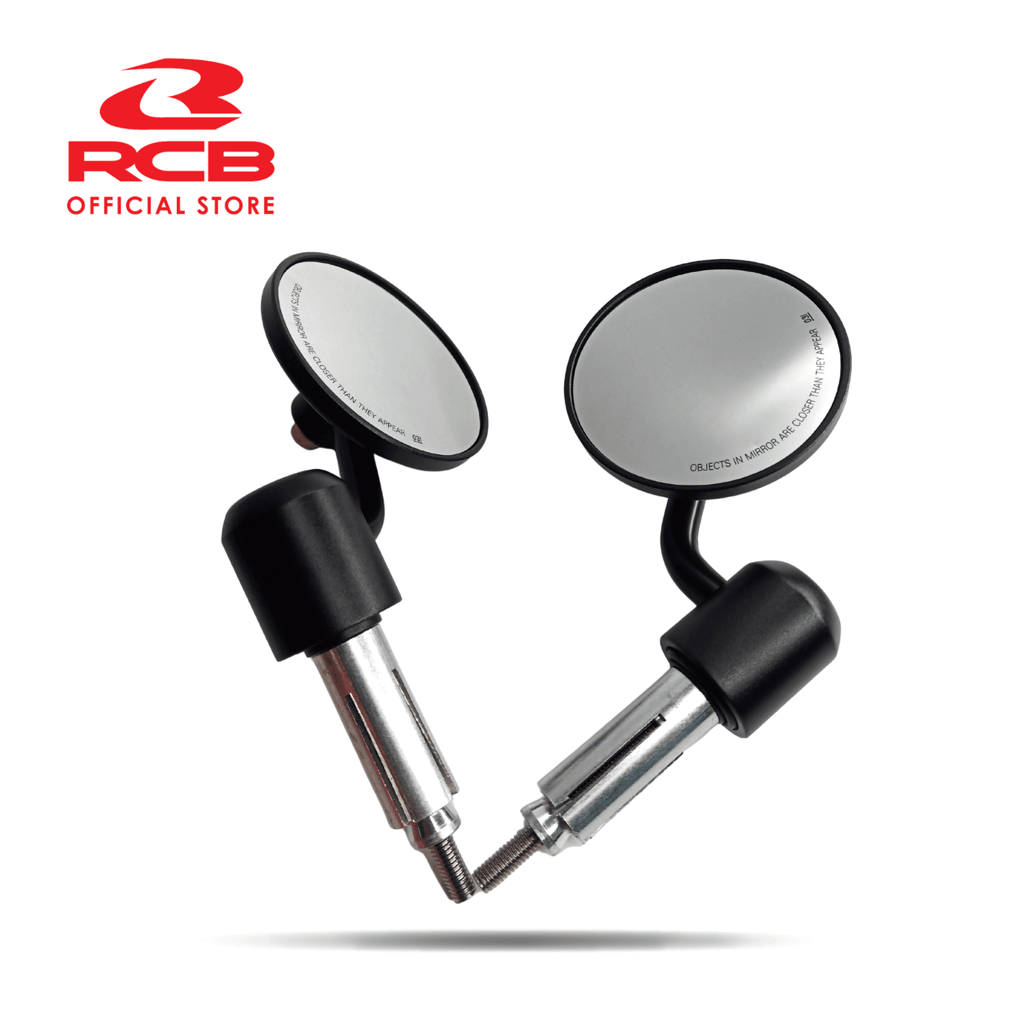 RCB Alloy Side Mirror S7 Series Bar End Type - Universal - Moto Modz