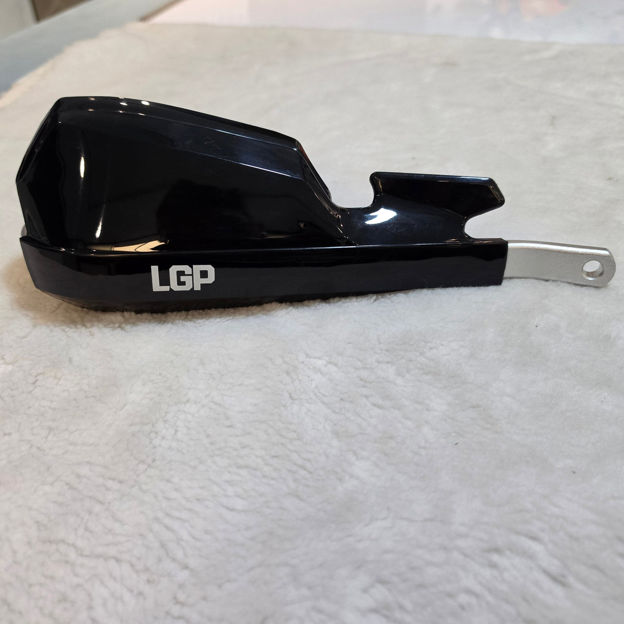 LGP Onyx Universal Motorcycle Hand Protector With Aluminium Mounts – Black