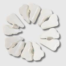 REAR WHEEL DAMPER KIT - WHITE - PACK OF 6 RUBBERS