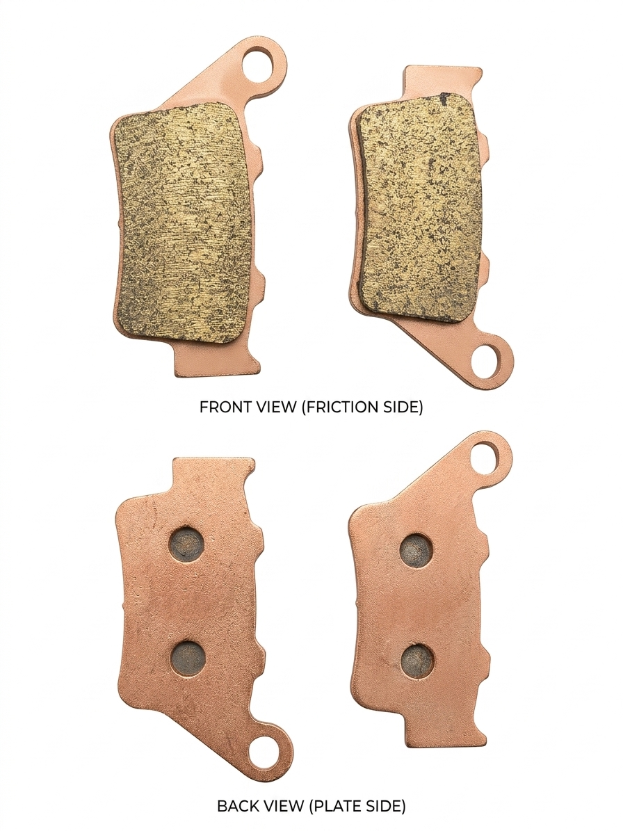 KTM rear sintered brake pads compatible for duke / RC 125/200/250/390