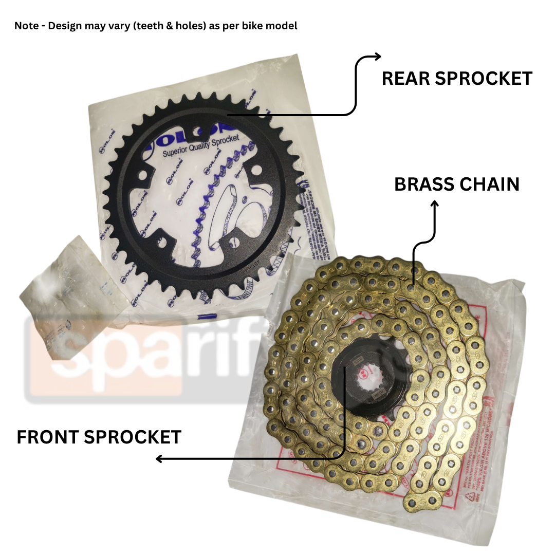 KAWASAKI NINJA 300 CC Chain and Sprocket kit - KIT HPXRC 237