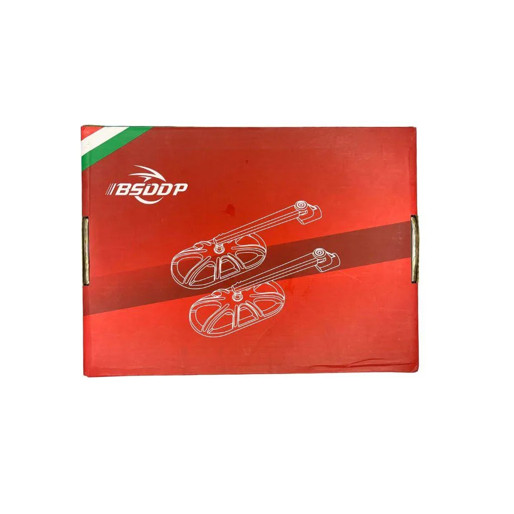 SPIDER INVERTED ALLOY CNC CARBON FIBER OVAL MIRROR