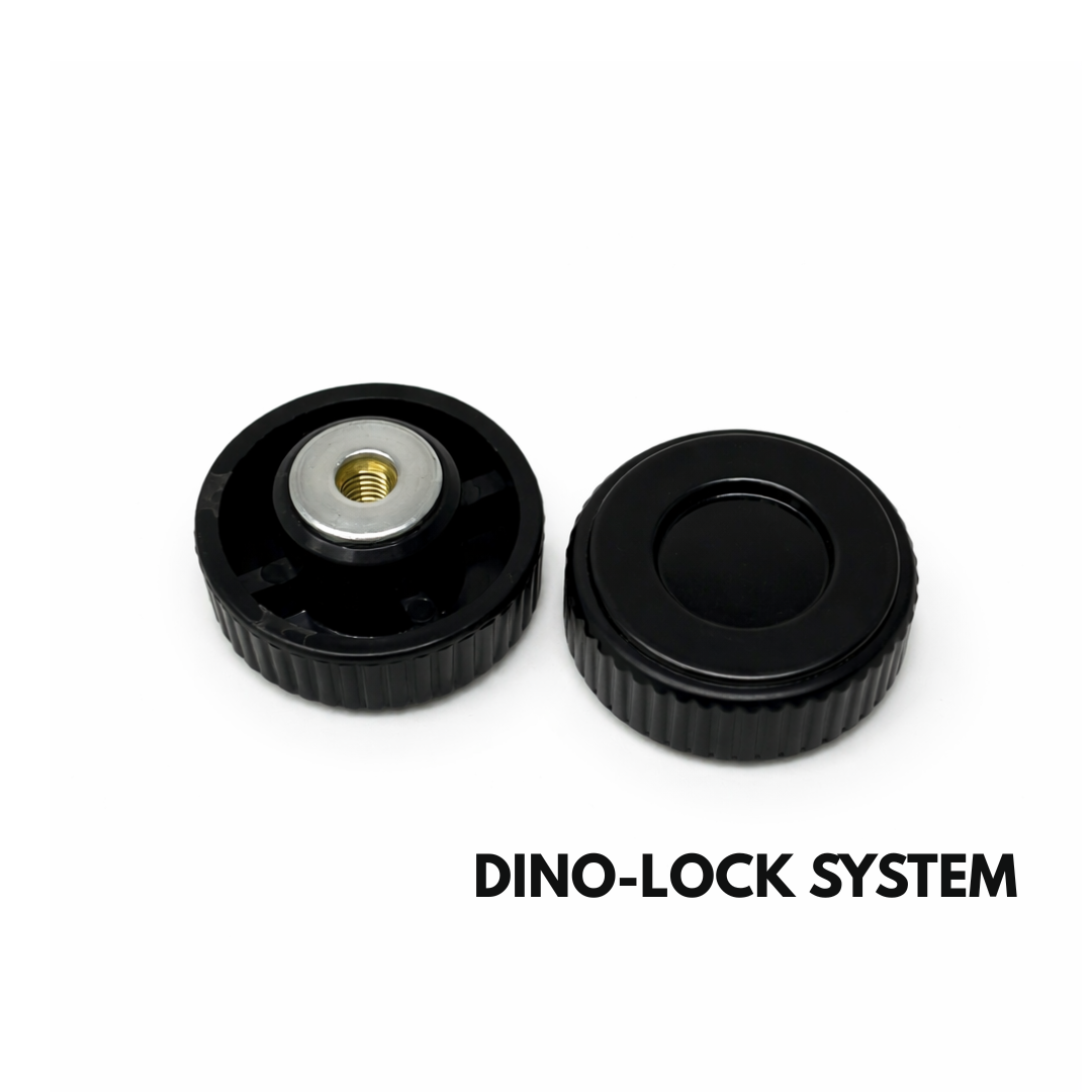 SPIKI ( NOMAD SERIES ) Adventure 4.0 Motorcycle Mirrors | Dino-Lock Adjustment | 360° Rotatable Universal Side Mirrors for Road & Off-Road Riding ( UPGRADED )