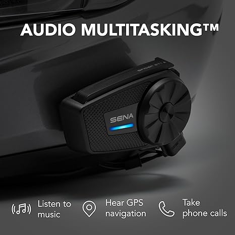 SENA Spider ST1 Mesh Communication System Bluetooth Intercom Headset Pack of 2