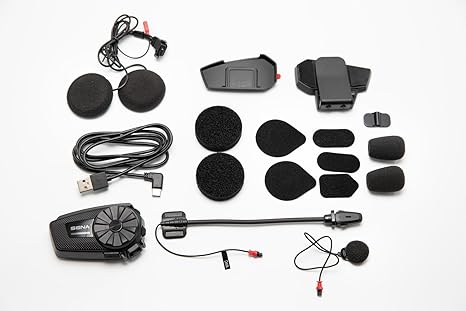 SENA Spider ST1 Mesh Communication System Bluetooth Intercom Headset Pack of 2