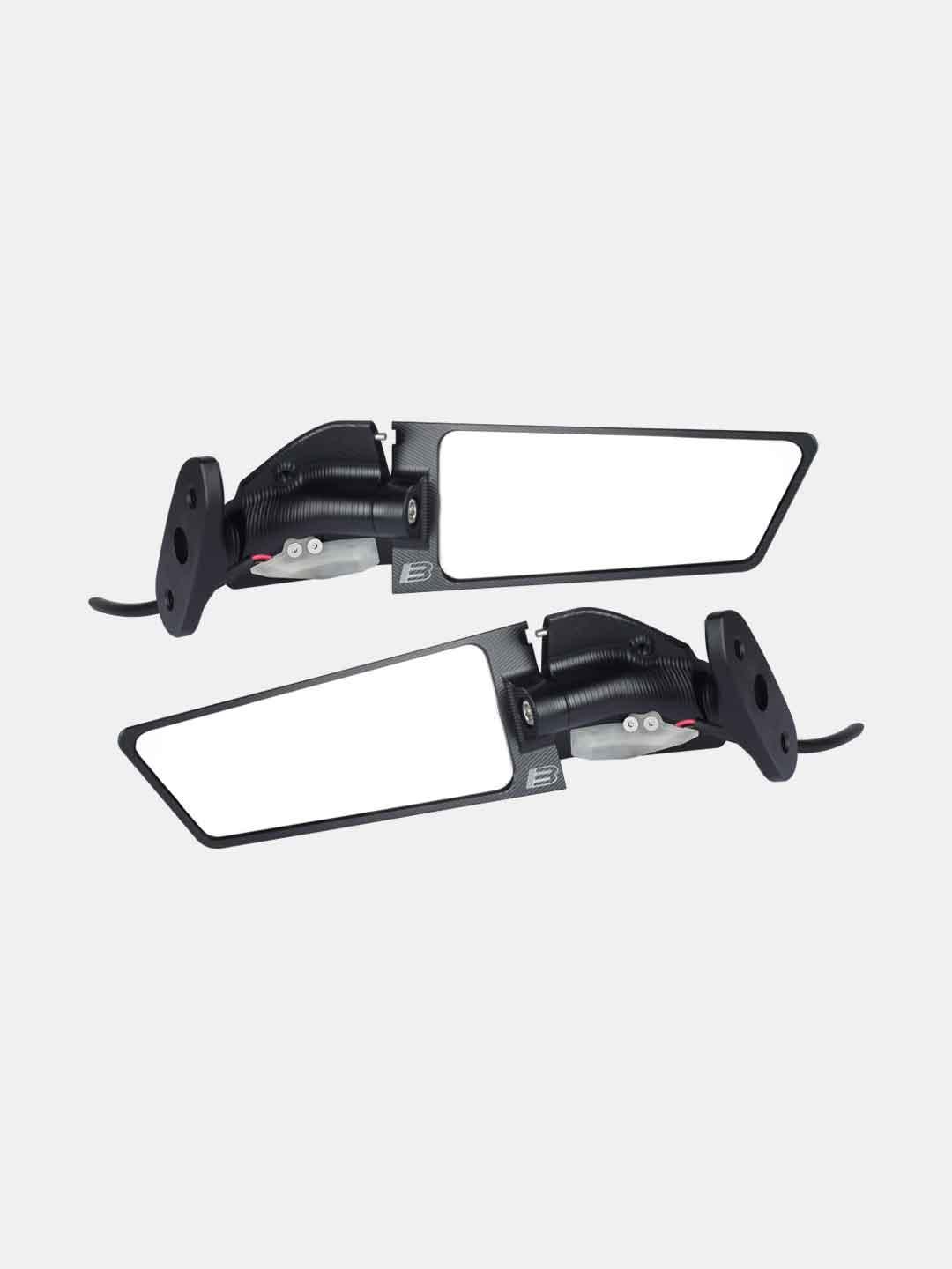 Super Stealth Rear view Mirror With Indicator For R15 V3/V4 - Moto Modz