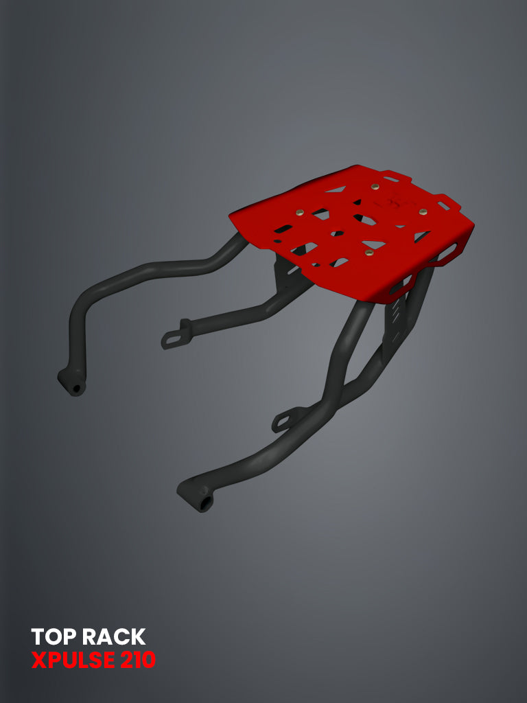 TOP RACK FOR XPULSE 210 BLACK - SB 1038-BLACK