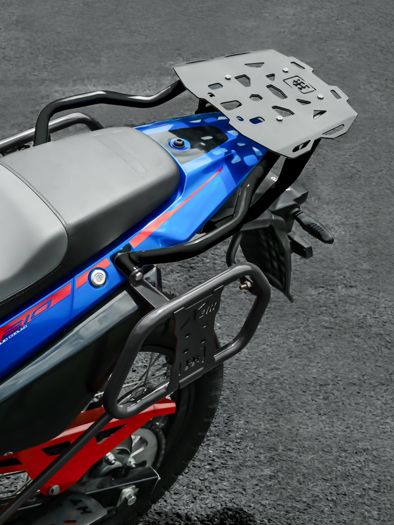 TOP RACK WITH SADDLE BLACK / SB 1041-BLACK