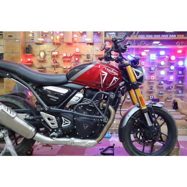 Triumph Speed 400 /Scrambler 400X - Motocare 4 Slider Crash Guard