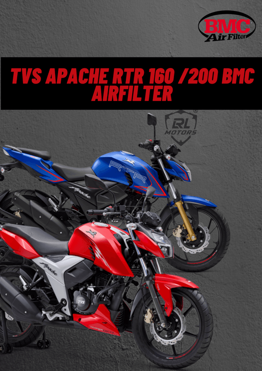 TVS Apache RTR 200 /160 BMC Air filter - Moto Modz
